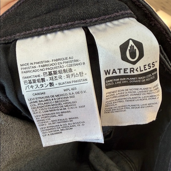 👖 Levi’s 721 High Rise Skinny Jeans – Dark Gray / Black
Size 30 - Picture 7 of 10